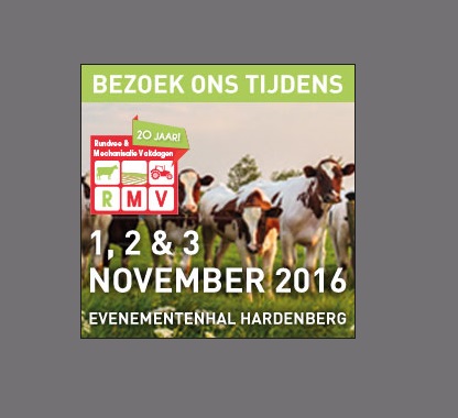 Benthem Gratama op de Rundvee Mechanisatie Vakdagen (RMV) in Hardenberg | 1, 2 en 3 november 2016
