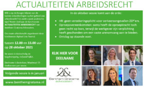 actualiteiten arbeidsrecht